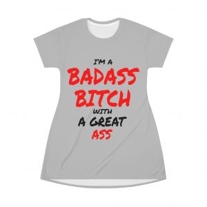 Badass Bitch T-Shirt Dress