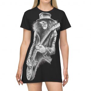 Slash T-Shirt Dress