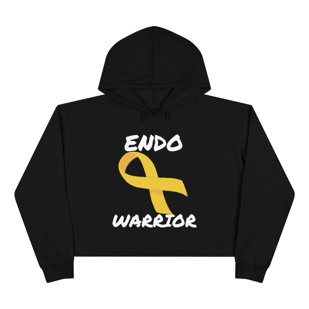 Endo Warrior Crop Hoodie – Never Give Up